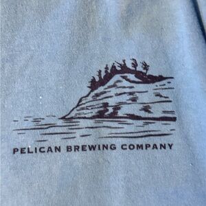 Pelican Brewing Company Blue Short Sleeve Tee